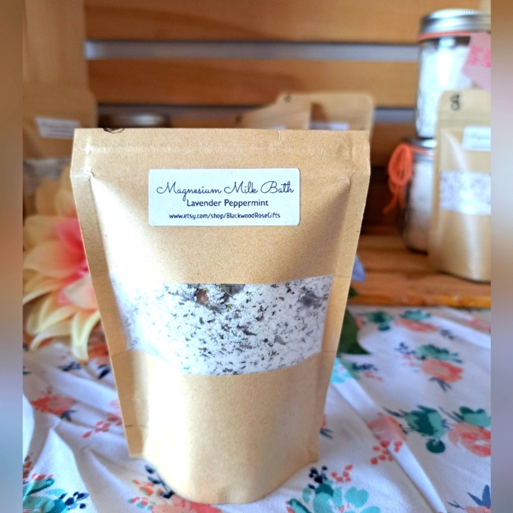 Lavender Peppermint Milk Bath